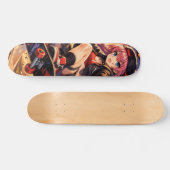 Raven meisje persoonlijk skateboard (Horizontaal)