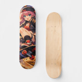 Raven meisje persoonlijk skateboard (Voorkant)