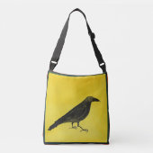 Raven messenger bag crossbody tas (Voorkant)