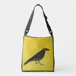 Raven messenger bag crossbody tas