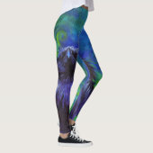 Raven met een Leggings van hoogte (Rechts)