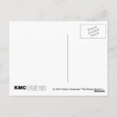 Raven met eieren in briefkaart van beak (Achterkant)