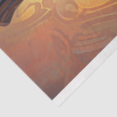 Raven met Top Hat 3 Decoupage papier (Detail)