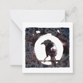 Raven Moon Briefkaart Stijl Notecard