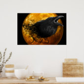 Raven moon fantasy poster (Keuken)