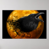 Raven moon fantasy poster (Voorkant)