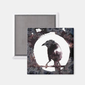 Raven Moon Magneet (Voorkant / Achterkant)