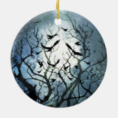 Raven Moon Ornament (Achterkant)