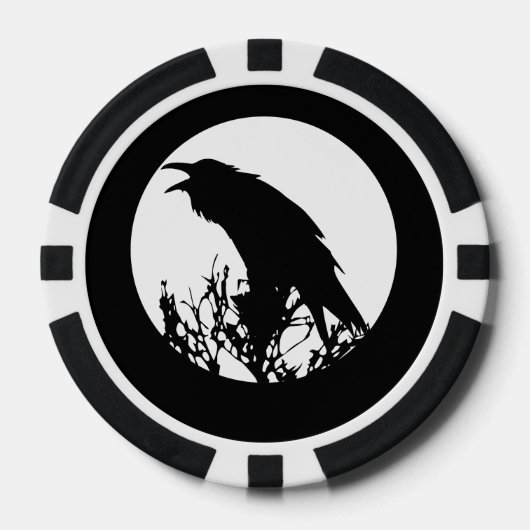 Raven Moon Poker Chips (Voorkant)