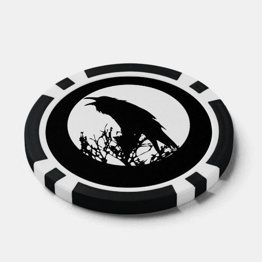 Raven Moon Poker Chips (Enkel)
