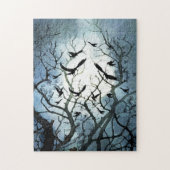 Raven Moon Puzzle Legpuzzel (Verticaal)