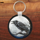 Raven Moon Sleutelhanger (Voorkant)