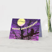 Raven, Moon, Sun, Stars, Jubileum Kaart (Voorkant)