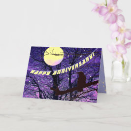 Raven, Moon, Sun, Stars, Jubileum Kaart