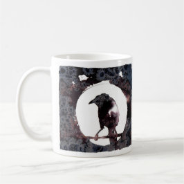 Raven Moon (voor & achter) Koffiemok
