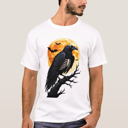 Raven Moonbone Nacht T-shirt (Voorkant)