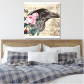 Raven Music Canvas Afdruk (Insitu (Slaapkamer))