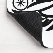 Raven Native American Design Muismat (Hoek)