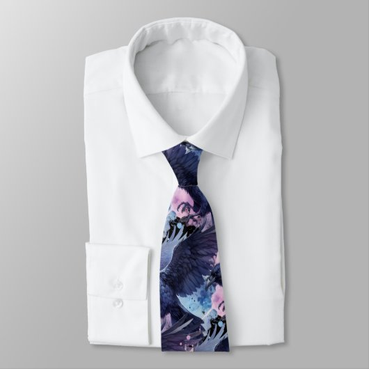 Raven Neck Tie Stropdas (Gebonden)