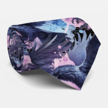 Raven Neck Tie