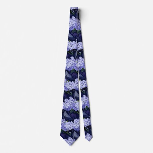 Raven Neck Tie Stropdas (Voorkant)