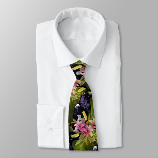 Raven Neck Tie Stropdas (Gebonden)