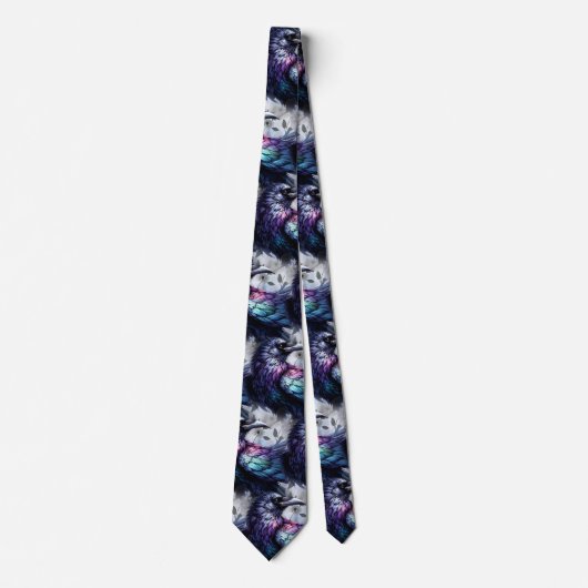 Raven Neck Tie Stropdas (Voorkant)