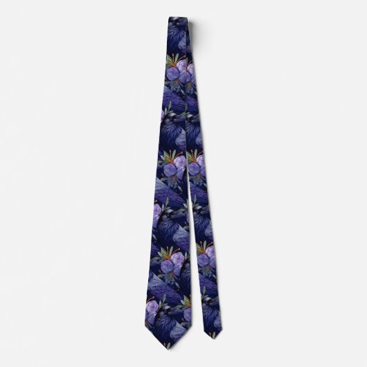 Raven Neck Tie Stropdas (Voorkant)