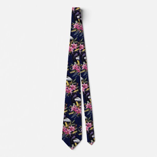 Raven Neck Tie Stropdas (Voorkant)
