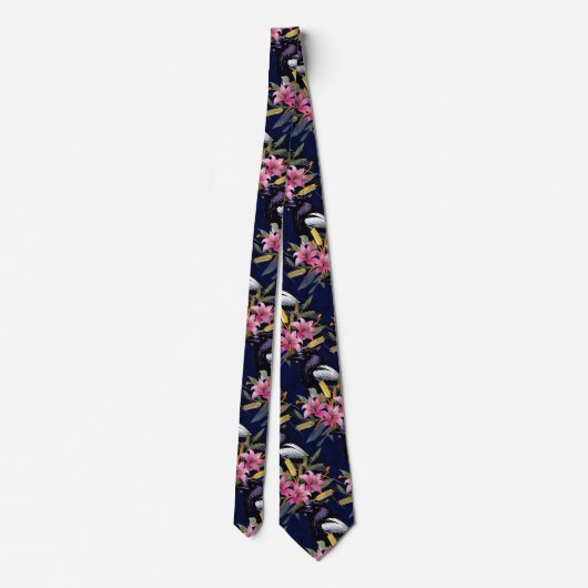 Raven Neck Tie Stropdas (Achterkant)