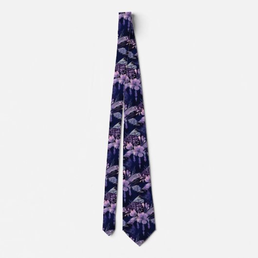 Raven Neck Tie Stropdas (Achterkant)