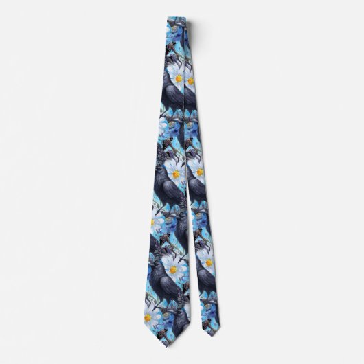 Raven Neck Tie Stropdas (Voorkant)