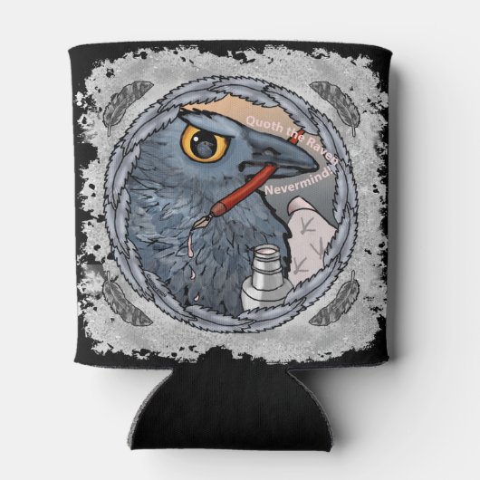 Raven Nevermind Blikjeskoeler (Achterkant)