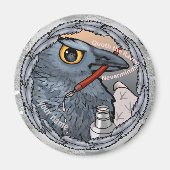 Raven Nevermind Magneet (Voorkant)