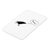 Raven Nevermind Magneet (Linkerzijde)