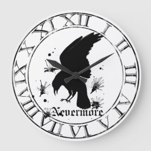 Raven Nevermore Grote Klok