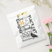 Raven Nevermore Halloween Party Favor Tassen Bedankzakje (Gezegeld)