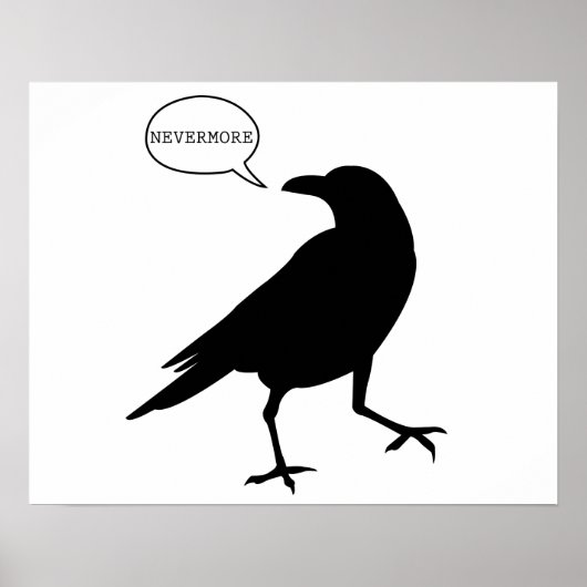 Raven Nevermore Poster (Voorkant)