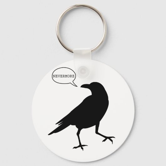 Raven Nevermore Sleutelhanger (Voorkant)