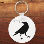 Raven Nevermore Sleutelhanger (Voorkant)