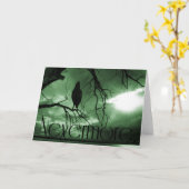 Raven - Nevermore Sunbeams Tree - Groen Kaart (Gele Bloem)