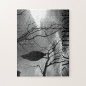 Raven - Nevermore Sunbeams Tree Legpuzzel (Verticaal)