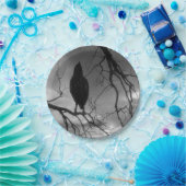 Raven - Nevermore Sunbeams Tree Papieren Bordje (Feest)