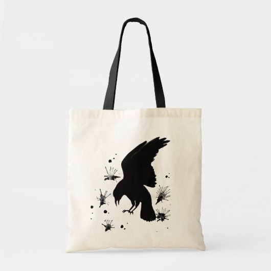 Raven Nevermore Tote Bag (Voorkant)