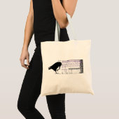 Raven- Nevermore Tote Bag (Voorkant (product))