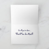 Raven Night Sky Bedankt Opmerking (Binnen)