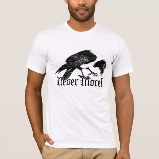 Raven Nooit Meer T-shirt (Voorkant)