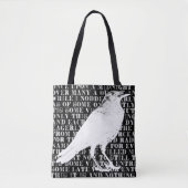 Raven Nooit Meer Tote Bag (Voorkant)