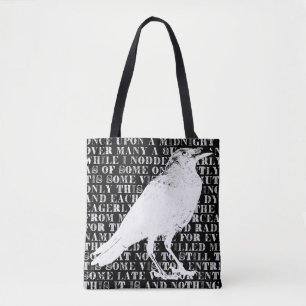Raven Nooit Meer Tote Bag