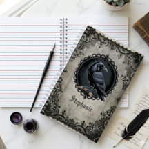 Raven Notitieboek – Gotisch Duistere Academische G